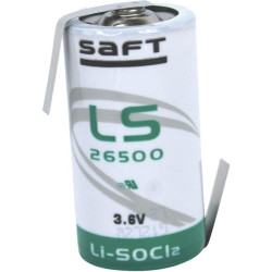 Saft LS26500HBG C Size 7700mAh Lithium Battery Cell 3.6V