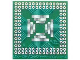 MS-DIP/QFP2 PŁYTKA.