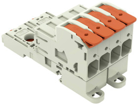 WAGO 832-1204/306-000 Listwa kołkowa, męska, standardowa 832-1204/306-000, piny: 4, 76 A, 5 szt.