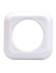 CERAMICZNA RAMKA JEDNOKROTNA PODTYNK KWADRAT BIAŁA CRPTKW