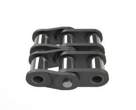 Ogniwo łańcucha rolkowego, typ: 06B-2, połączenie: Łącze offsetowe, Stal