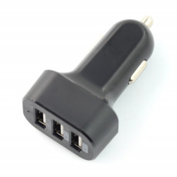 Ładowarka / zasilacz samochodowy DPM CLT723 5V/5,2A 3xUSB