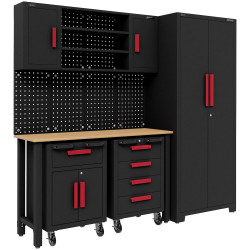 Sealey APMS12OP Complete Garage Storage System with 2 Mobile Trolleys