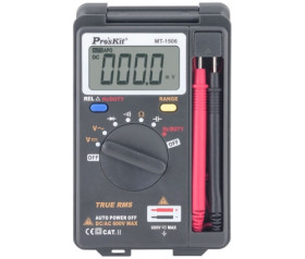 MT 1506 uniwersalny cyfrowy miernik kieszonkowy 400V; 40M; 200uF; 10MHz