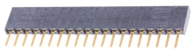Gniazdo PCB 20 -pinowe raster: 2.54mm typu płytka – płytka Proste Przewlekany