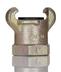 Szybkozłączka pneumatyczna RS PRO NPT 1 żeńskie rodzaj Żeński Gwintowany Żelazo 1in