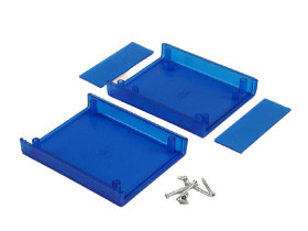 Obudowa urządzeń elektronicznych ABS wysokość zew: 30 mm szerokość zew: 76 mm długość zew: 95 mm 95 x 76 x 30mm