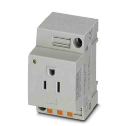 Gniazdo sieciowe Gniazdo Szyna DIN 15A