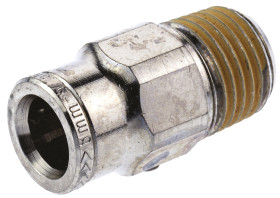 Złączka pneumatyczna R 1/4 męskie Wciskane 8 mm Norgren Adapter gwintowany prosty R 1/4 męskie