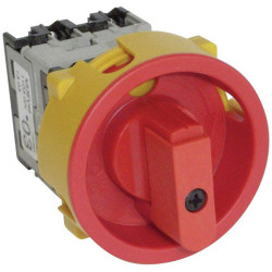 BACO NS3EV48 Isolator Switch Lockable 20A 400V Red/Yellow 1 piece