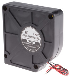 Wentylator promieniowy 24 V DC RS PRO szerokość: 32mm przepływ: 30cfm rostaw otworów: 95.5mm