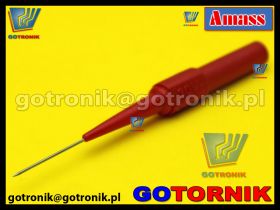 Sonda ostrzowa - igła pomiarowa CZERWONA