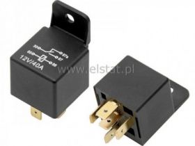 Przekaźnik 1x styk przełączny 12V/ 40A samochodowy