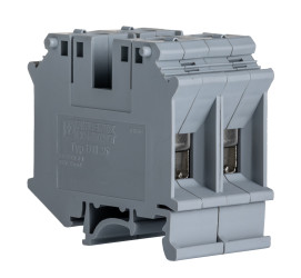 Kostka zaciskowa na szynie DIN Phoenix Contact poziomy: Pojedynczy 18 → 2AWGŚruba UTI 35 raster: 15.2mm 125A 800