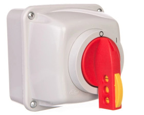 Łącznik krzywkowy 0-I 3P 16A w obudowie na kłódkę IP65 Łuk 16-13/5 921628