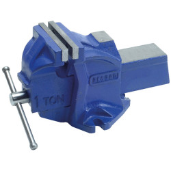 IRWIN&#xAE; Record&#xAE; T41211000 1ton-e Workshop Vice 100mm (4in)