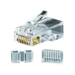Złącze RJ45 Męski Złącze RJ45 Montaż na kablu Cat6 Klein Tools 8-żyłowe