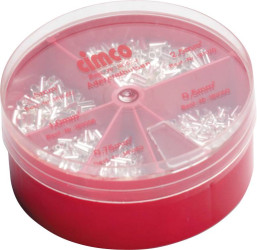 Cimco 187600 Zestaw końcówek rurkowych z częściową izolacją 1 zest.