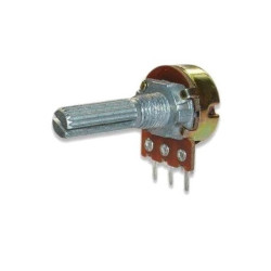 POTENCJOMETR OBROTOWY 10k B LINIOWY OŚ L-20mm