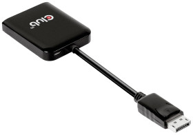 adapter DisplayPort, HDMI club3D CSV-7200H, [1x złącze męskie DisplayPort - 2x złącze żeńskie HDMI]