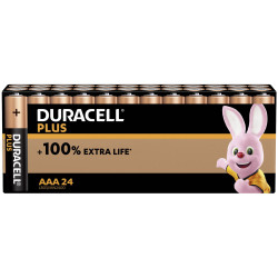 Duracell Plus MN2400B24 AAA Alkaline Batteries - Pack of 24