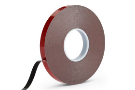 Taśma piankowa grubość 0.64mm szerokość 12.0mm RS PRO Czarny długość 33.0m