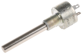 Potencjometr 47 kΩ typ Obrotowa Vishay 1 średnica wału 6 mm 1 1.91 W długość wału 50 mm PE30L0FR473KAB Montaż na panelu