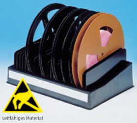 Component part reel stand, with 25 drawers, V11-7-6-10