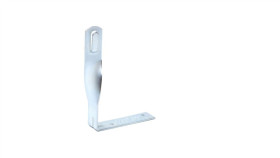 Uchwyt Kątowy L-100Mm H-100Mm Nierdzewny Skręcony 11.1.1 Ni /91100705/