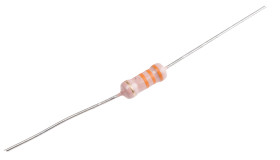 Rezystor 33kΩ 2W ±5% -500 → +350ppm/°C Folia węglowa RS PRO