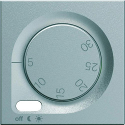 Lumina Płytka czołowa do regulatora temperatury srebrny WXD315T