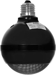 Głośnik kulowy HQM-SK313 3W 100V gwint E27 Czarny