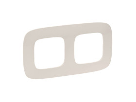 VALENA ALLURE Ramka 2 podwójna kremowy 754312 LEGRAND