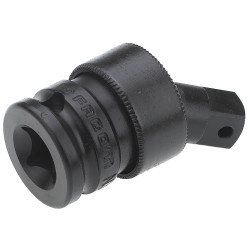 Połączenie trzpieniowe, Czarne utleniane, Stal, rozm: 3/8 cala, typ: Kwadratowy, Złącze uniwersalne, dł: 51 mm