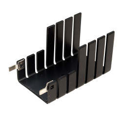 TruSemi BK-T220-0065-01 T0220 10.5 Deg Clockwise Bolt On Heatsink