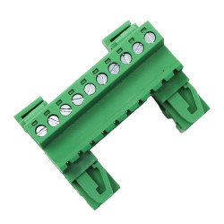 DIN Rail Pluggable Terminal Block - 10 Pole