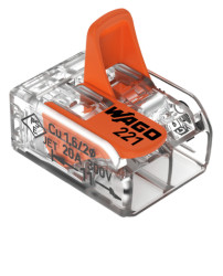 Szybkozłączka Wago 221-412 2x4mm dźwignia 1szt