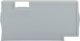 Separating plate, 2 mm, gray for terminal block, 2004-1393