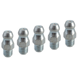 Faithfull FAIGGN6100M Grease Nipple Straight M6 x 1.0 (Pack 5)