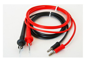 Przewód kontrolny do multimetrów długość przewodu 1.2m Mueller Electric 10A Wtyk bananowy Przewód pomiarowy