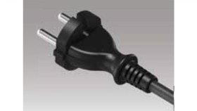 Przewód Przyłączeniowy Z Wtyczką Pp-21 B/U 2M H07rn-F 2X1