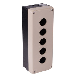 FB3W-512Z Beige 5 Hole 200mm Control Station Enclosure IDEC
