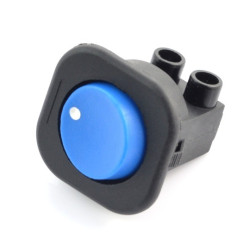 Przełącznik On-Off RS-101-7C - 250V/6A - niebieski
