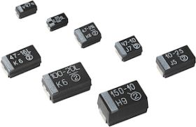 593D Solid Tantalum Surface Mount Chip Capacitors TANTAMOUNT&#8482;, Molded Case, Low ESR