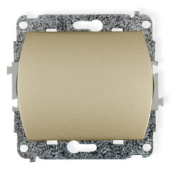 TREND Łącznik jednobiegunowy złoty 6WP-1