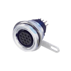 Neutrik MPF12-V miniCON 12-Pin Vertical Bullet Connector Socket