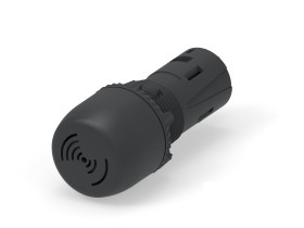 Kontrolka 240V ac Czarny TE Connectivity średnica wycięcia 19.6mm Montaż śrubowy Śruba