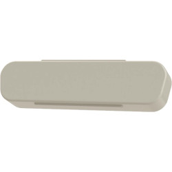 Protective hood, natural for D-Sub socket, 25 pole, 076.79.625