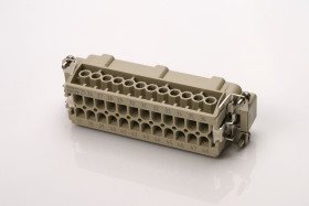 Wkład stykowy męski 24-pinowe RS PRO 16A Męski Śruba