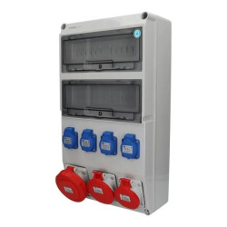 Rozdzielnica 5x63A 5x32A 5x16A 4x3x16A INA=63A IP54 SB-289505-S0070-54